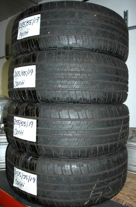 Continental 4x4 contact 255/55r19 255 55 r19 land range rover tires hse lr2 lr3