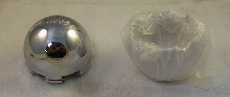 Panther wheels chrome custom wheel center cap caps set 2 #cap-pcw-1 new!