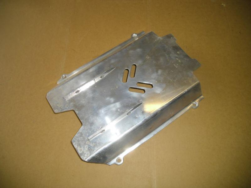 Kawasaki 300sx rend ride plate new aluminum rec extended pump cover skid 87-91