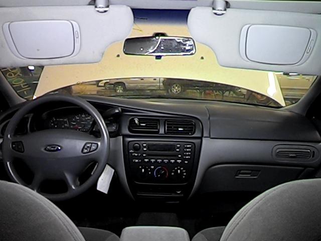 2002 ford taurus sunvisor lh driver gray lighted/mirror 2599487