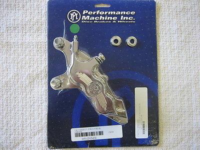 Performance machine 0051-2915-ch  6 piston caliper l.f. '00-13 harley. 1701-0091