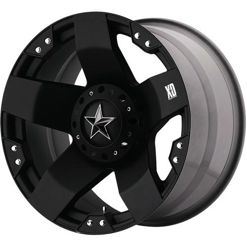 20x8.5 black xd xd775 5x4.5 & 5x4.75 +10 rims trail grappler