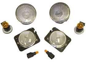 Clear lamp kit (wrangler jk) 2007-2009