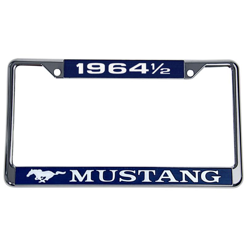 1964 1/2 mustang license plate frame scott drake