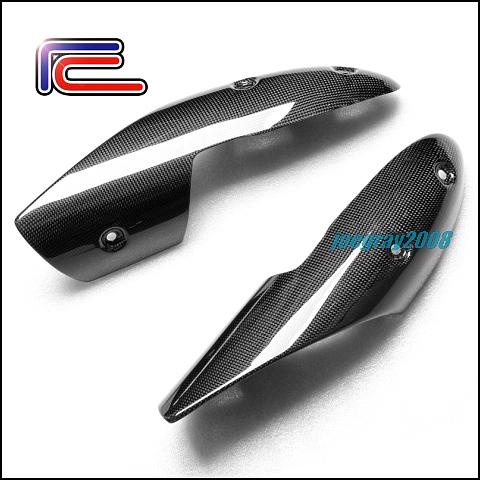 Rc carbon fiber exhaust covers heat shield ducati monster 1100 s 795 796 696 659