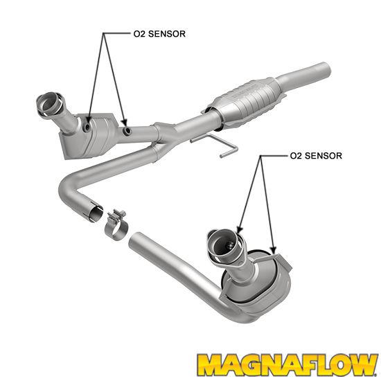 Magnaflow catalytic converter 93414 dodge dakota