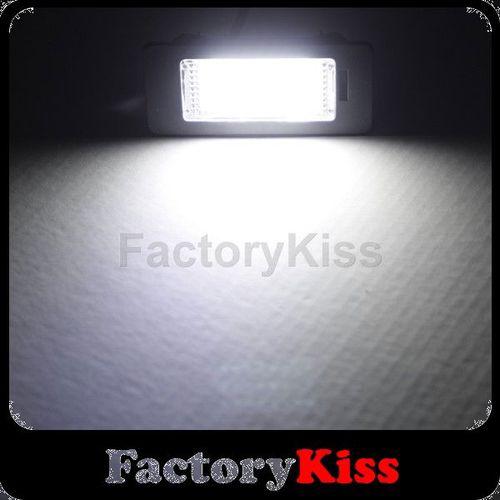 Gau new auto led license plate number light for audi a4 a5 s5 q5 tt