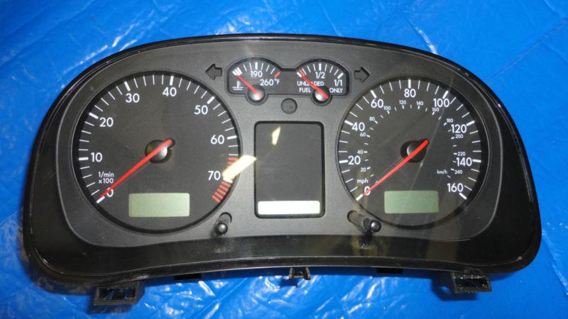 190k 99 00 01 02 03 04 05 mk4 vw jetta speedometer cluster panel gauge automatic