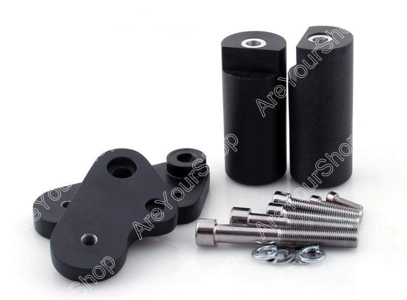 Frame sliders protector crash for yamaha yzf r1 2009-2010 black