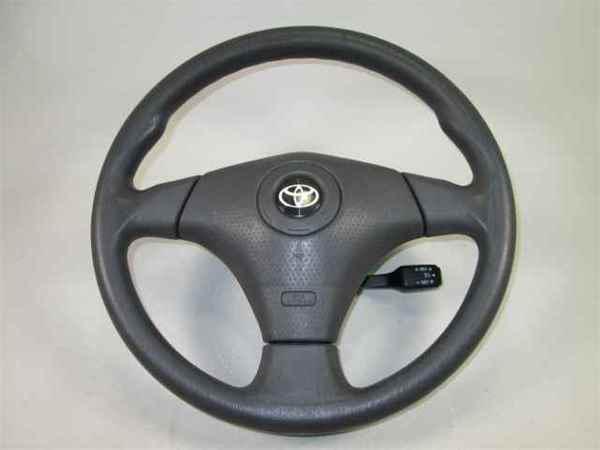 04-08 corolla matrix gray rubber steering wheel w/bag