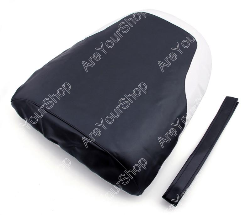 Rear pu leather seat cowl cover pillon suzuki gsxr 600/750 01-03 k1 black