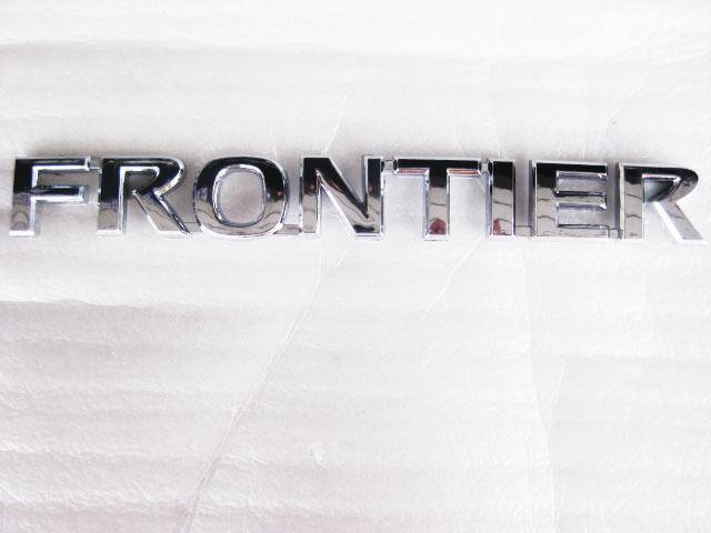 Nissan frontier 2001 rear logo badge emblem letters nameplate sign 