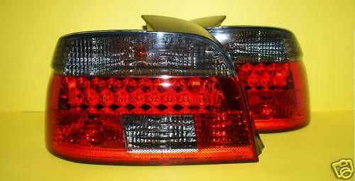 Bmw 5-series 1996-03 e39 sedan led tail lights smoke