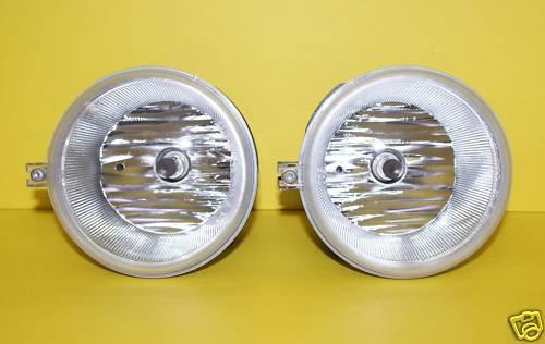 Jeep grand cherokee commander dodge dakota durango fog driving lights pair 05-09