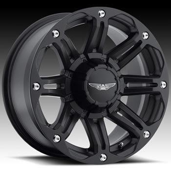 20x9 black american eagle 50 6x135 & 6x5.5 +25 wheels mud grappler 37