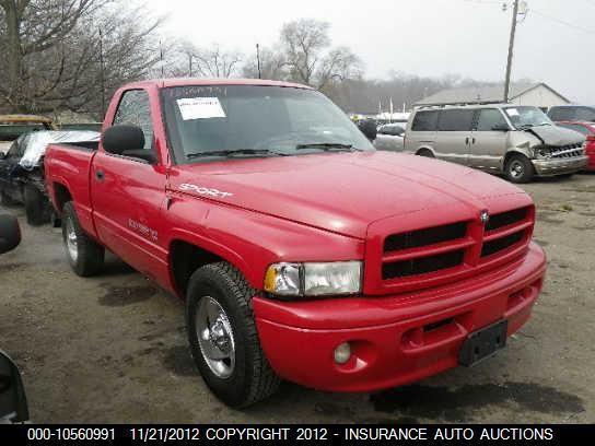 98 99 00 01 dodge ram 1500 pickup steering column