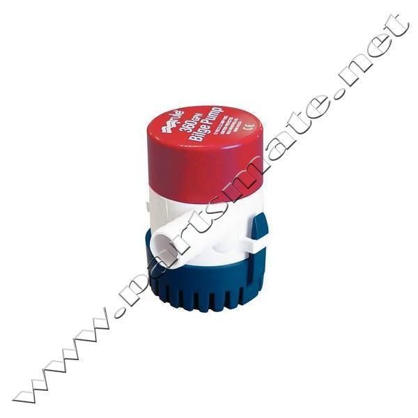 Rule 24 round compact manual 360gph bilge pump