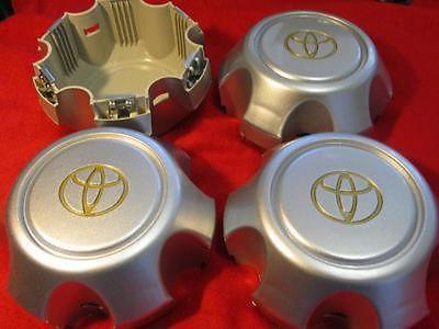 4pcs 92 93 94 95-98 toyota land cruiser fj80 center alloy wheel hub caps silver