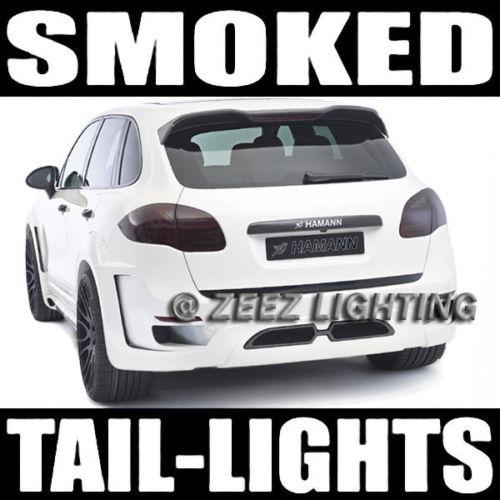 Smoke black-out taillight tint smoked head fog tail light tinted vinyl film i