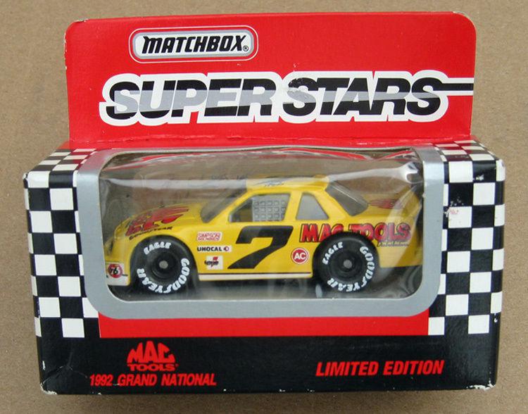 Mac tools 1992 #7 grand national matchbox driven by harry gant