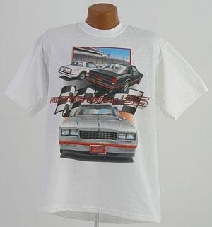 Monte carlo ss 1980's muscle car art t-shirt