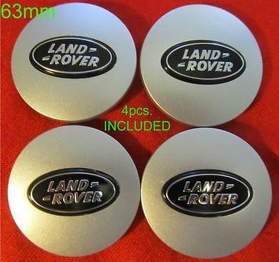 4 land rover supercharged wheel center caps wheel hub center set cap black