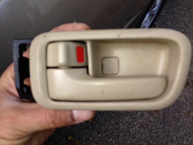 99 -03 lexus rx300 inside interior inner door handle passenger rear