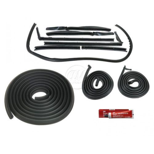 11 piece convertible weatherstrip seal set for 63-64 pontiac buick chevy olds