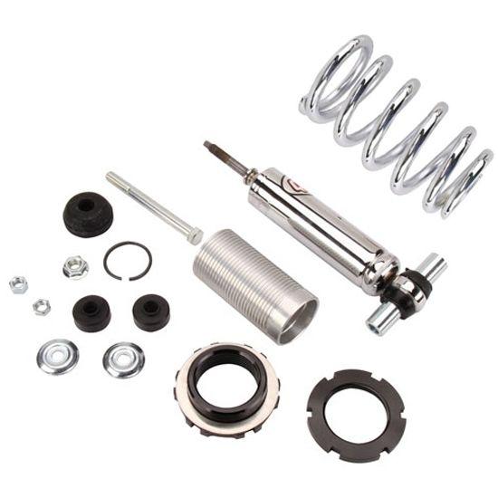 New speedway mustang ii bolt-on coil-over kit w/ 2 carrera shocks, fixed steel