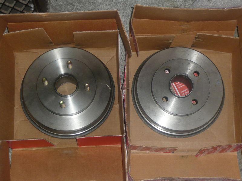 21075 2 brembo rear brake drums nissan pulsar sentra non chinese