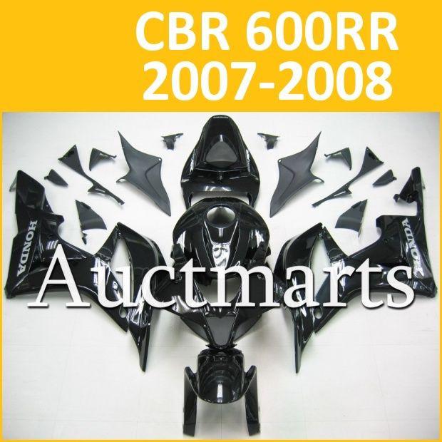 Fit honda 07 08 cbr600rr cbr 600 rr 2007 2008 fairing kit abs plastics b13 h31