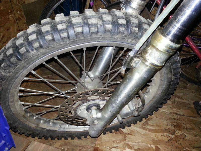 Kawasaki kx 125 front wheel 1986 1987