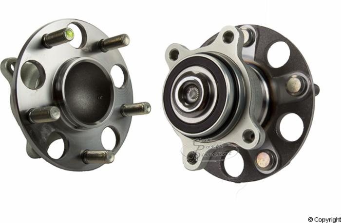 Ntn axle bearing and hub assembly