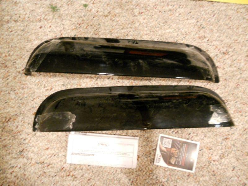 Avs 94522 rear door vent visors ford f-250 f-350 extended cab 1999-