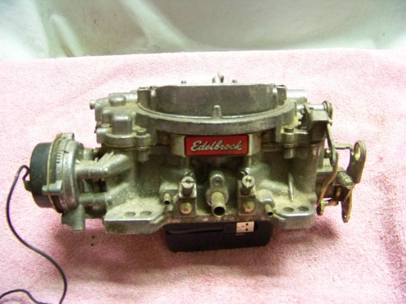 600 cfm edelbrock performer  carb carburetor 1406 w elec choke