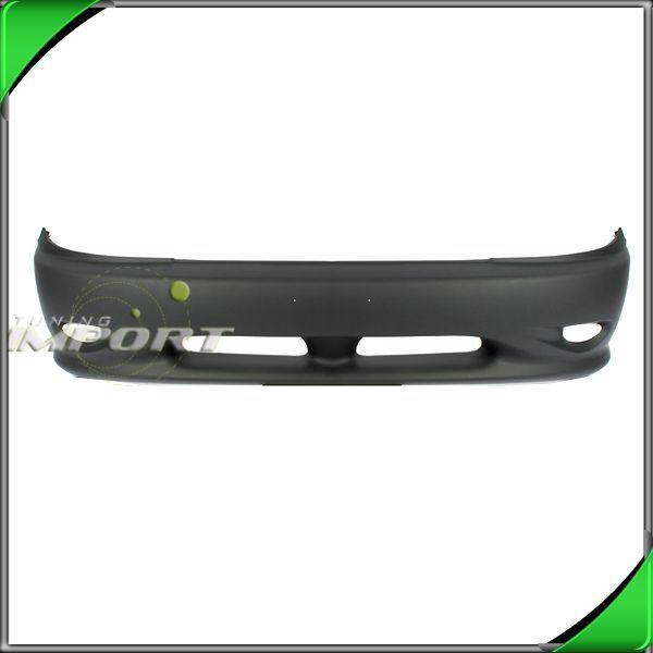 Fits 01-02 kia rio front bumper cover matte matte blk primed plastic paint-ready