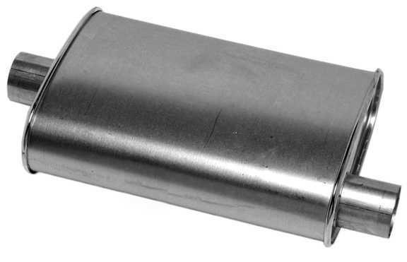 Napa exhaust exh 17715 - muffler - universal - thrush turbo, oval