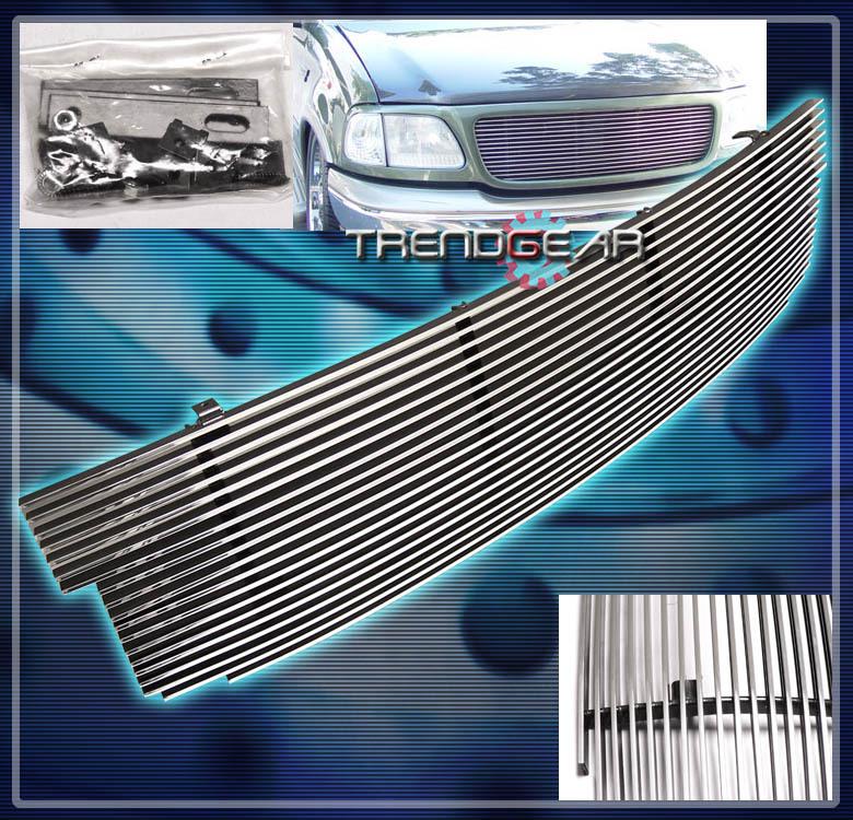 99-03 ford f150/lightning/harley davidson upper billet grille insert 00 01 02 xl