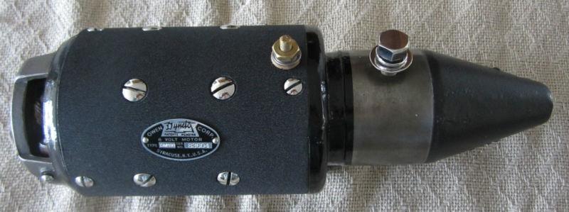 Owen dyneto type dm693 starter motor restored to show quality  – packard
