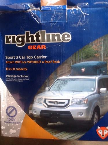 Rightline gear sport 3 car top carrier