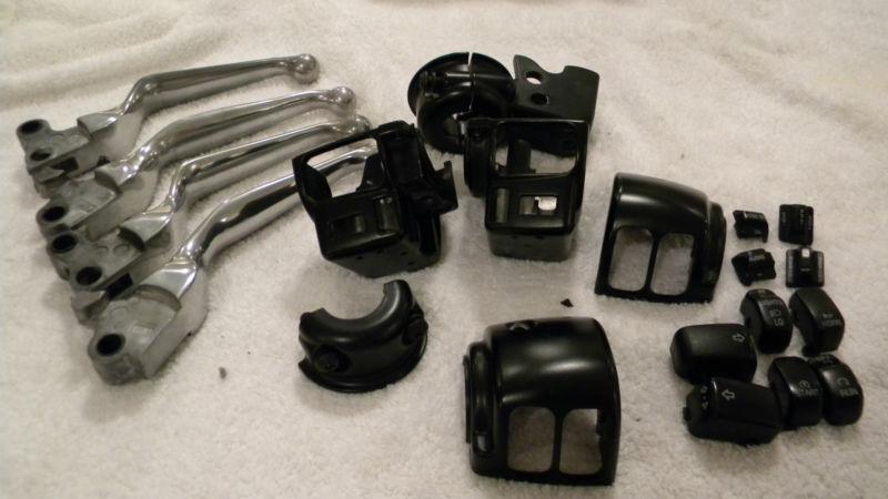 Harley davidson touring clutch brackets,housings,levers, switch caps