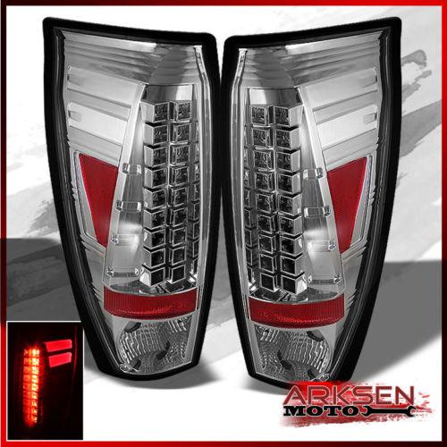 02-06 chevy avalanche philips-led perform tail lights rear brake lamps pair set