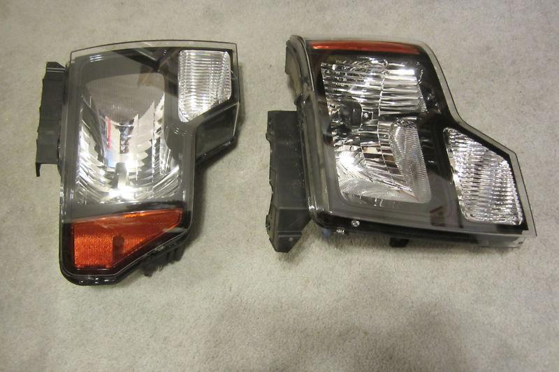 F150 raptor fx4 fx2 headlight tail light set 2009 - 2013 front & rear f-150