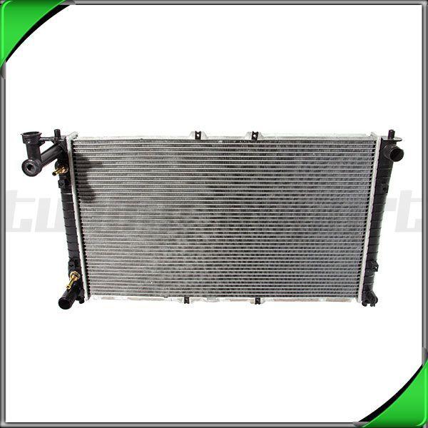 Aluminum core radiator ki3010113 new plastic tank fits 2003 2004 daewoo lanos at