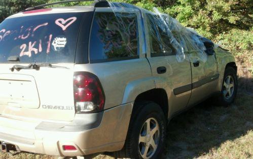 2004 chevrolet trailblazer ls - salvage