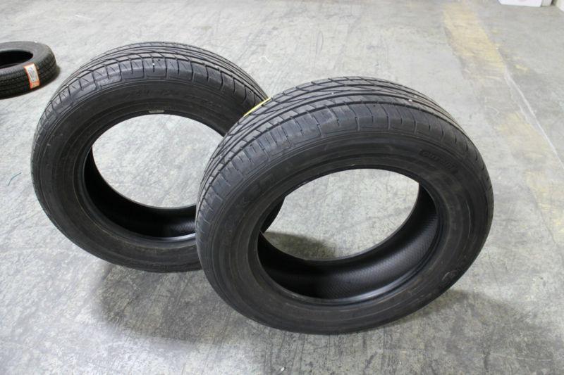 Pair of used falken ziex ze-912 235/65r18 tires, 7/32" tread depth remaining.