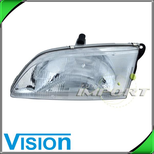 Driver side left l/h headlight lamp composite assembly new 1998-1999 mazda 626