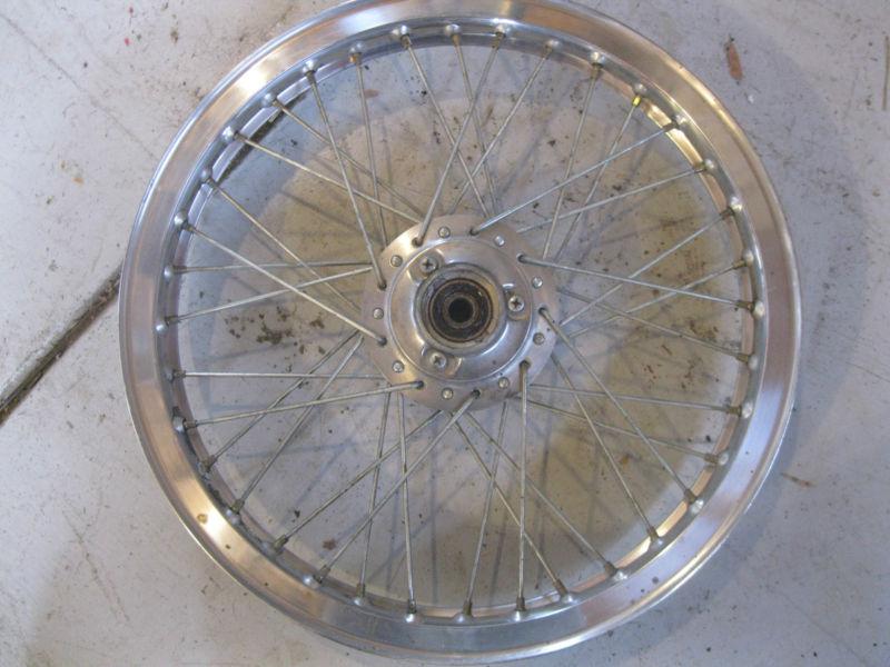 Yamaha xs650 whire wheel for front disck brake with shouldered rim