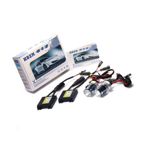 New 55w xenon hid light h7 6000k diamond white headlight kit slim ballast fj27ab