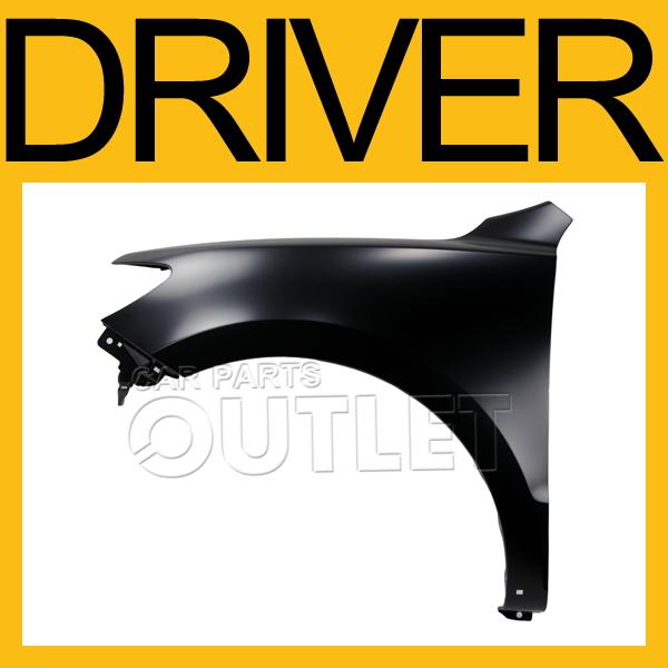 New front fender primered steel for 2010-2012 hyundai santa fe wo side lamp left